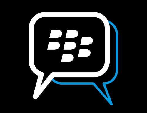 Blackberry Messenger logo. 