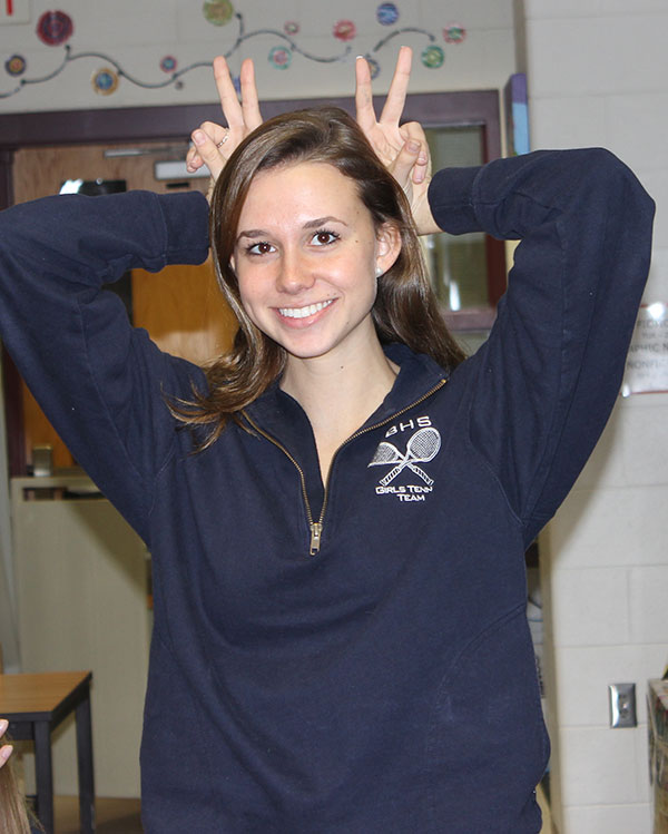Lizzy Davis 15, has the facial features and personality that can easily be compared to a deer.