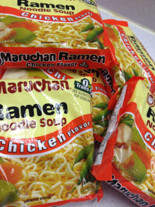 Ramen noodles: food of choice for hungry teens