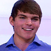 Jeremy Ide 15, designer of the Wake Up with Friends app