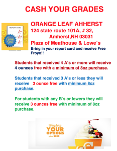 Orange Leaf owner offers Fro-yo bonus for good grades