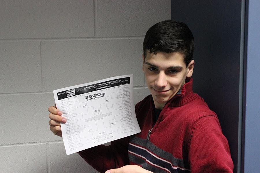Hollis Brookline students are attempt to achieve perfection with their March Madness brackets