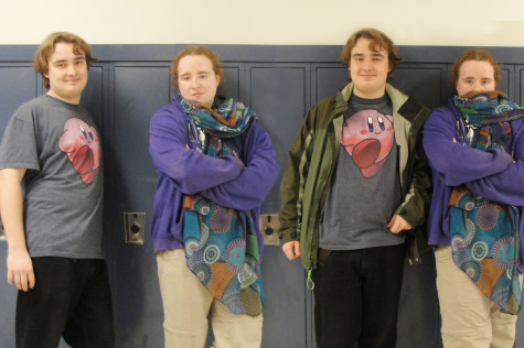 Key robotics members along with their respective copies allowed students to be in two different places at the same time