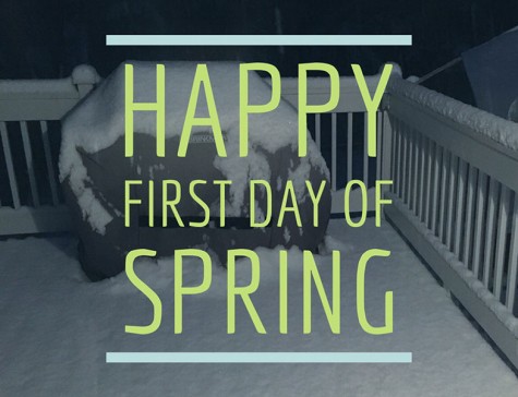 Second day of Spring: Snow day?