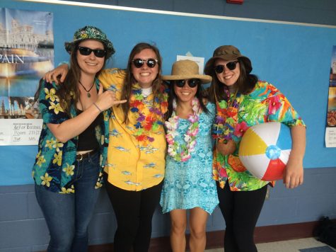 Showing the spirit: Tropical Tuesday