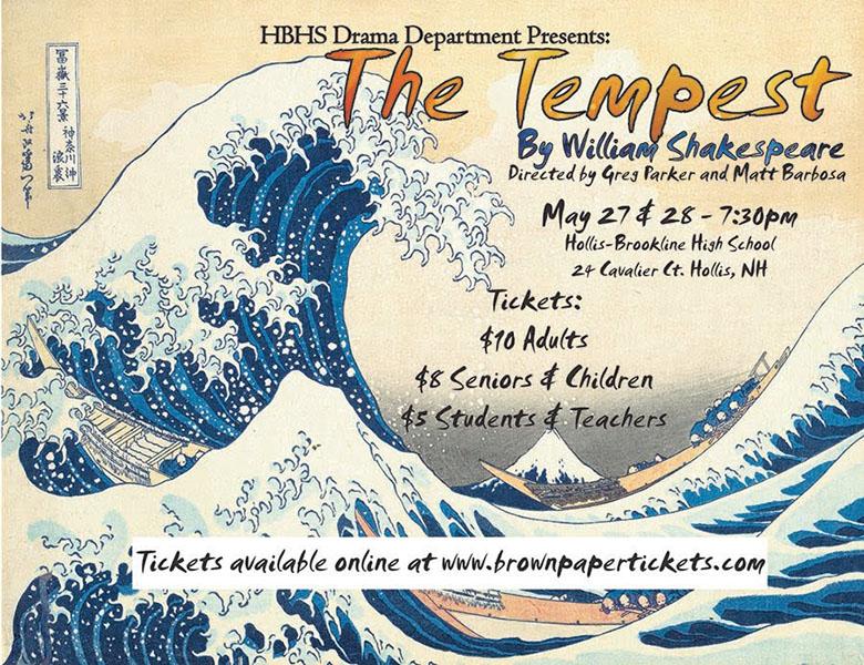 Poster for The Tempest created by director Greg Parker
