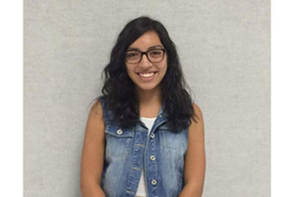 Karen Gomez Blanco 18 is adjusting to life in a new school - and a new country!