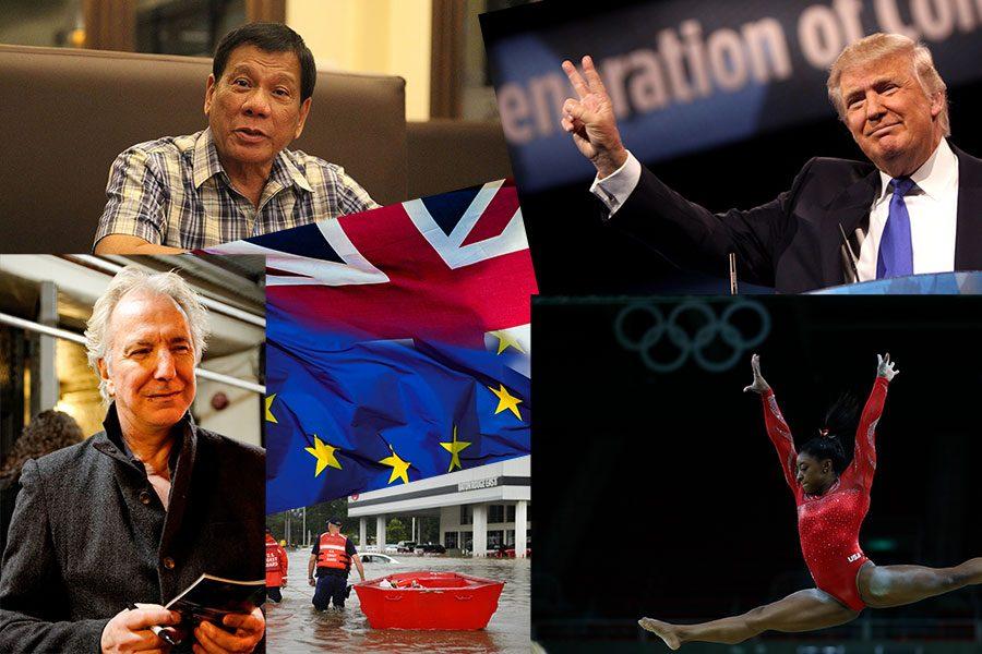 2016 was the year of the Olympics, ugly politics, and celebrity deaths.