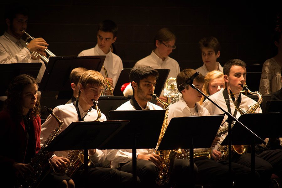 The Jazz Band plays a tune.