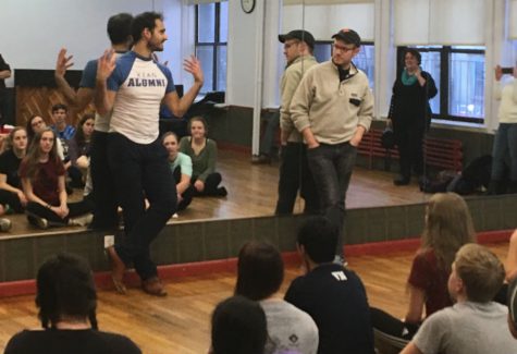 Honors Choir on tour, day 1: song and dance with the cast of Broadway’s “Aladdin”