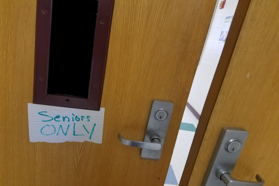 The seniors always try to keep their Spirit Week theme behind closed doors.