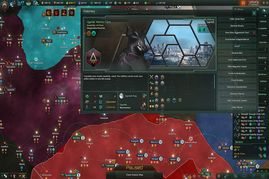 Utopia is a recent DLC pack for the PC game Stellaris that greatly enhances the gameplay experience.