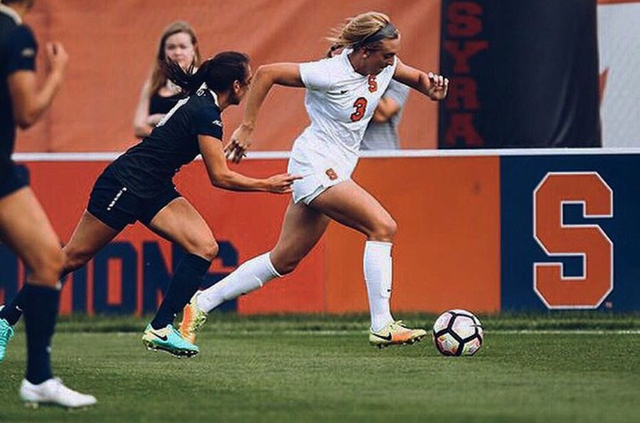 Sydney Bracket, 16, playing D1 Womens Soccer for Syracuse