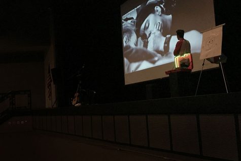 “Lad in a Battle” visits HBHS