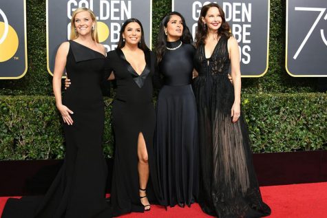 Dressing in black at Golden Globes