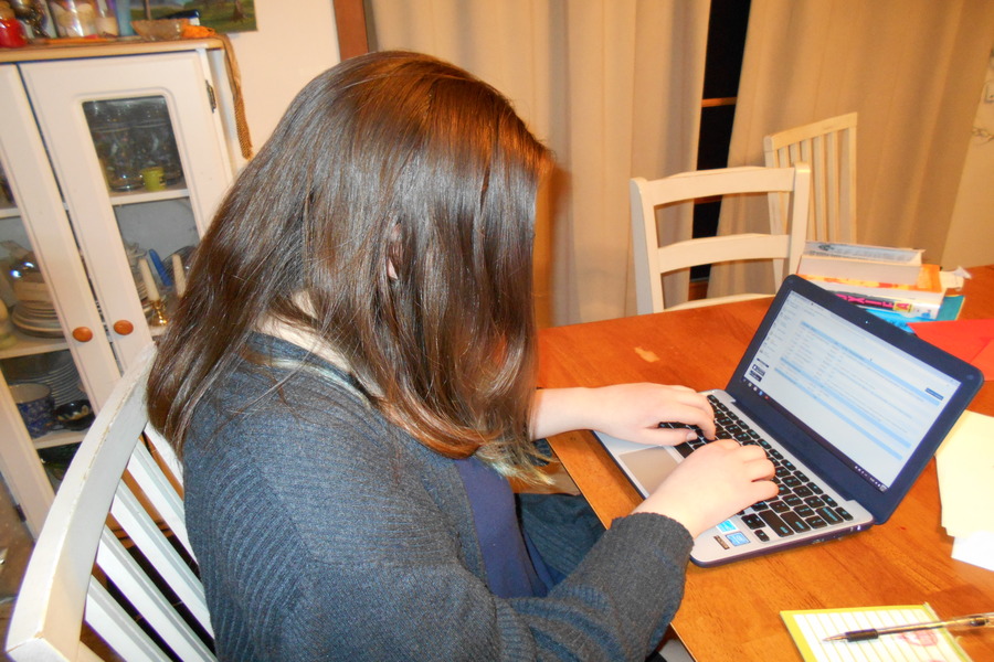 A student struggles to choose classes for a reasonable schedule, using PowerSchool. It’s only been used to register courses for the past ten years, but it makes the process more efficient than older methods. “I like the PowerSchool system. Kudos to guidance. They do a good job. It’s well-done, it works for me,” said Roy-Faucher, who uses PowerSchool annually to recommend students for classes.