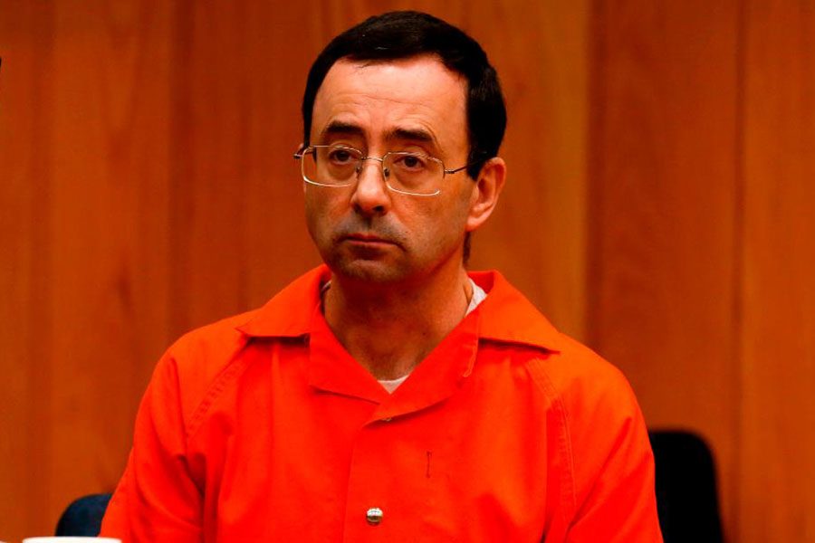 Larry+Nassar+attends+several+weeks+of+court+for+sexual+assault+of+many+women.+In+the+end%2C+he+was+sentenced+to+life+in+prison.+%E2%80%9CI+think+%5BNassar%5D+should+be+locked+away+for+a+long+time.+He+should+never+be+let+out+of+prison%2C%E2%80%9D+said+Mary+Martin+%E2%80%9820.+