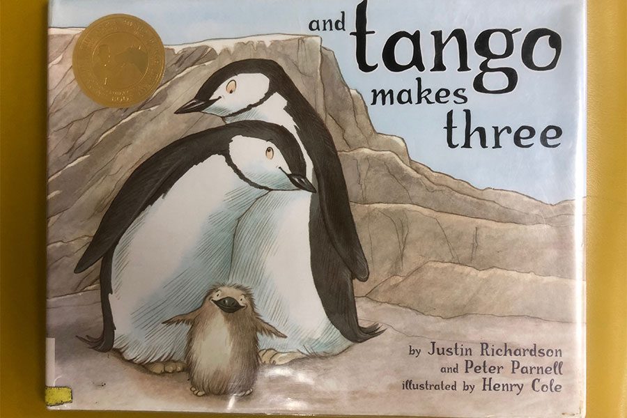 And Tango Makes Three by Justin Richardson and Peter Parnell was one of 2017’s most challenged books, according to the American Library Association. The childrens book brought about a significant amount of controversy surrounding LGBTQ issues for several years running since its publication in 2005. “It is important to read things that shake you up. If you are not disturbed by things, you won’t be motivated to learn about them otherwise,” said Bettie Lou Hill. 
