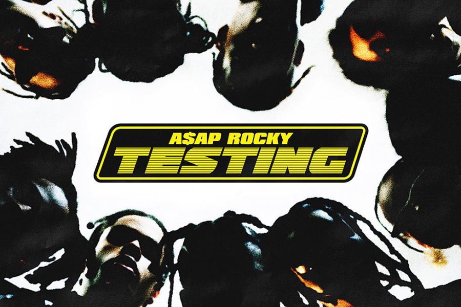 Above is the cover art for TESTING. A$AP Rocky has published three studio albums. “I knew it was going to be good the second I saw the album cover,” said Elise Bender ‘19.
