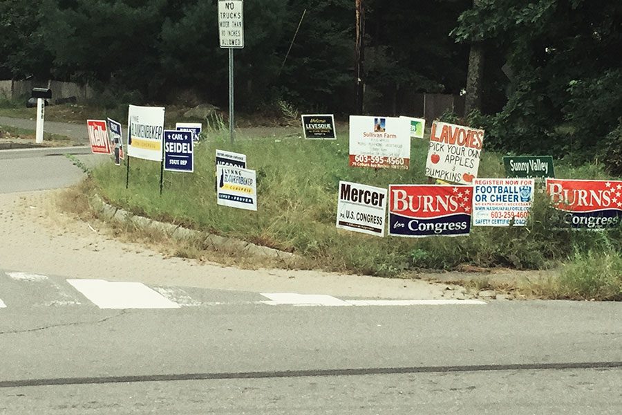 As elections draw near, political signs can be found in abundance on local roadsides. For many voters, this is the closest they will get to name recognition. Only about 20% of people will vote in off year elections. 
