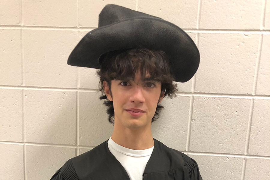 Columbus Day remains an important holiday for some Americans. Lorenzo Occhialini ‘20 dresses up for the festivities.