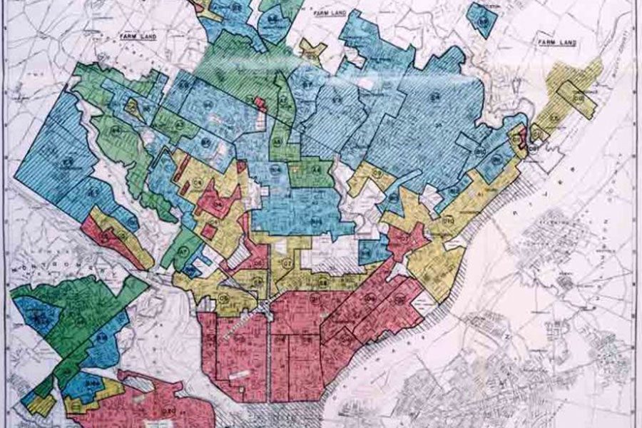 Redlining was used for decades to decide where the FHA and VA would ensure loans. Houses in areas with African American residents usually did not qualify. This policy was blatantly unconstitutional because it made African Americans second class citizens.