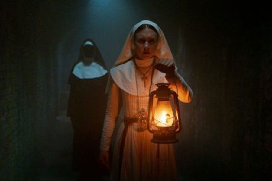 Actress Taissa Farmiga stars in a popular scene from The Nun trailer. The release of trailer brought lots of business to theaters everywhere. “The week it came out there was a lot of excitement over the trailer. People were excited to go see the movie,” said Wood. 