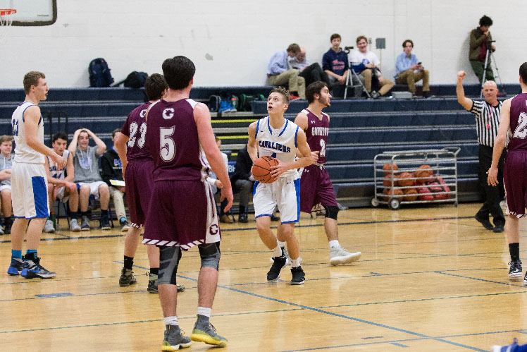 Pictured is Grant Snyder 20 playing last season vs. Goffstown. The team, this year, hopes to do just as well. “We will have a lot of speed this year. Dont sleep on us,” said Snyder. 
