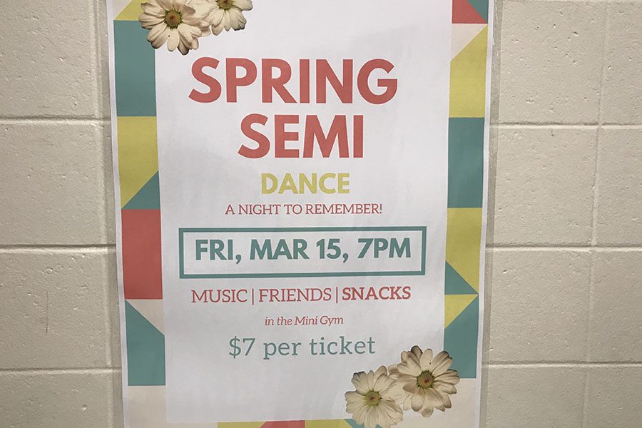 With student council hard at work, they have been planning the look of the mini gym. “We’ve been planning color schemes and floral decor that would flow nicely with our spring theme,” said Mary Martin ‘20. Flowers tend to be a big theme for the night.  