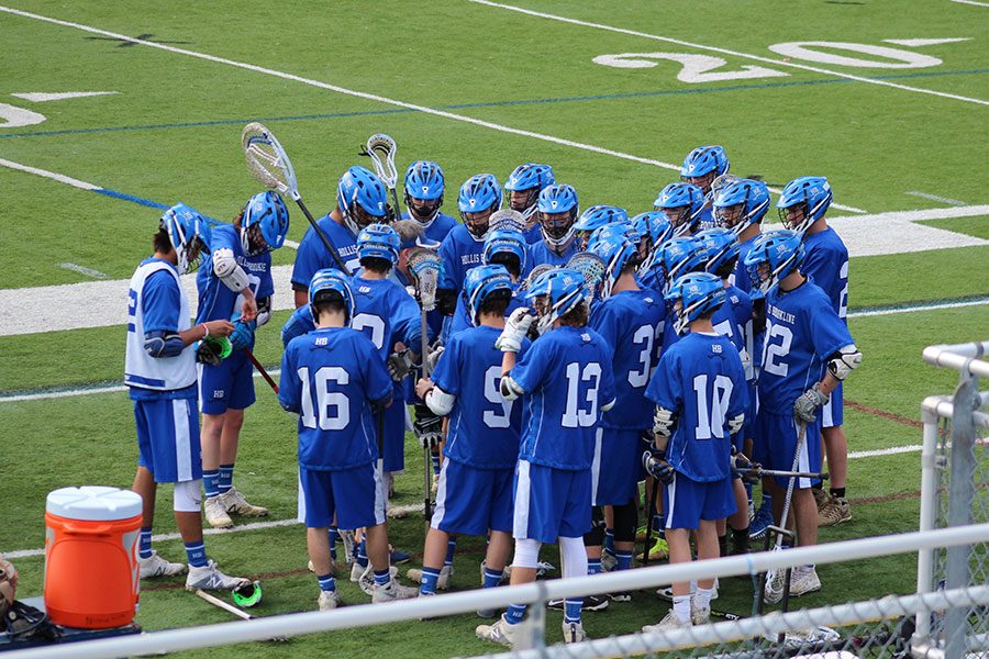 The lacrosse team has quickly adjusted and benefitted from a coaching change and are off to a blistering 4-0 start. “It’s a lot different playing under younger coaches, but they’re working us so we can get to our full potential. It definitely took a couple weeks to get used to the change but overall it’s made us better as a whole,” said Jonathan Kroposki ‘19.