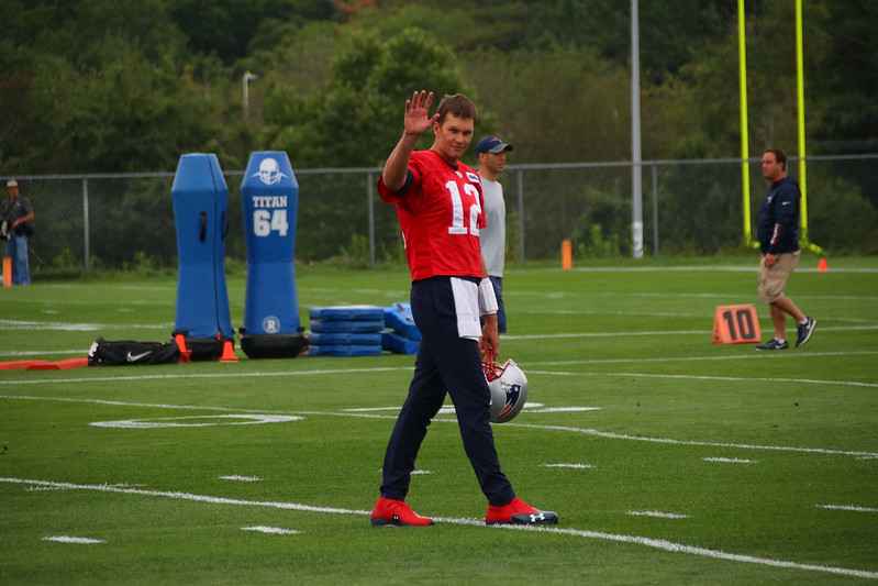Patriots fans express their feelings about Tom Brady playing for the Buccaneers instead of the Patriots this season. “I still wear a Tom Brady jersey,” says Jack Duquette.