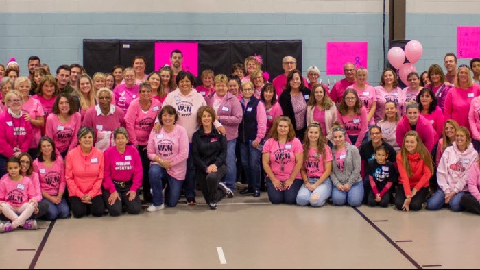 At the last chemo package event, they assembled about 1,300 chemo-care packages. Pink Revolution’s next event is on Nov 13, and completely volunteer run. “The Chemo Care bags and gift cards are making sure that people are getting to their appointments and are comfortable and though of while they are there” said Cormier. 