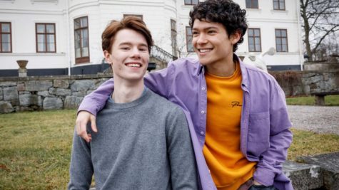 Stars Edvin Ryding (left) and Omar Rudberg (right)