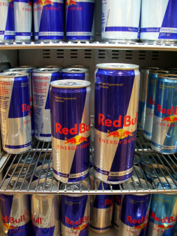 Local convenience store’s stock of energy drinks is low after school begins. Red Bull is one of the many popular energy drinks distributed to student-athletes. One of Hollis Brookline’s many student-athletes drinks, “one or two a day,” said Sabrina Hill ‘25. (aimee rivers, CC BY 2.0, via Flickr)