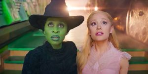 Actors Cynthia Erivo and Ariana Grande star as Elphaba and Glinda, respectively, in the new movie 'Wicked.' “After a record-breaking opening weekend, which brought in over $160 million worldwide, Wicked has already surpassed its $145 million budget,” according to Screen Rant. 'Wicked: For Good' will be released on Nov. 21, 2025. (Image courtesy of Universal Pictures)