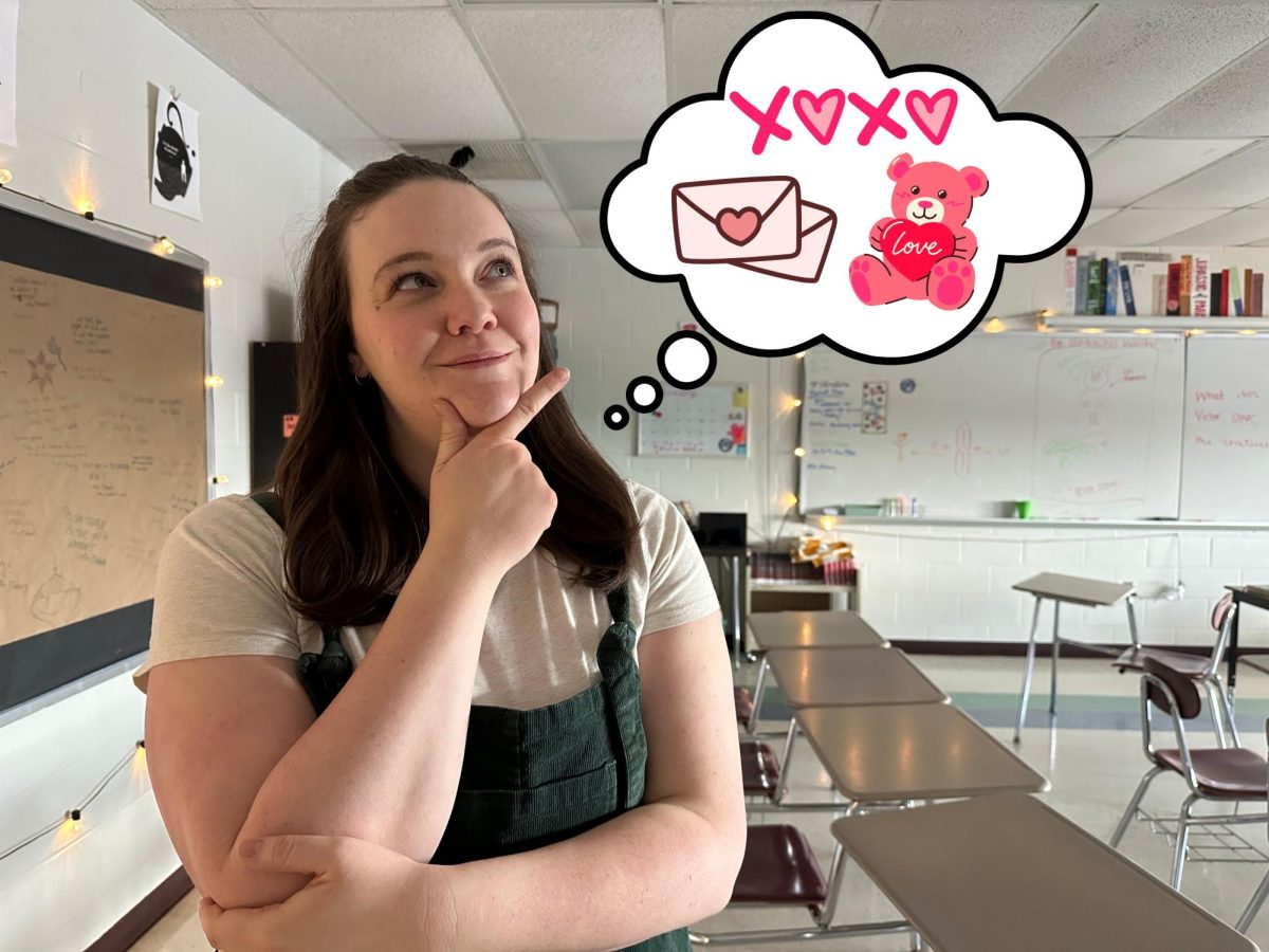 English teacher Victoria Flaherty contemplates the true meaning of Valentine's Day as the celebration approaches.